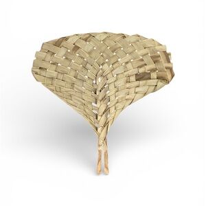 Handmade Hawaiian Woven Fan from Hawaii